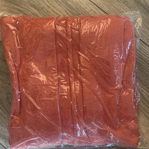 NWT SKINNYGIRL SUNDAZED MOUJ CARDIGAN SWEATER FADED ROSE MEDIUM - Picture 12 of 12